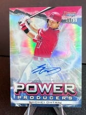 2020 Bowman's Best Power Producers Autograph Shohei Ohtani #PP-SO card