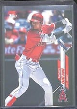 2020 Topps Shohei Ohtani Black #125 card