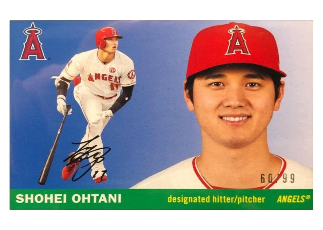 2020 Topps Archives Shohei Ohtani #7 card