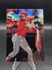 2020 Topps Chrome Shohei Ohtani #21 card