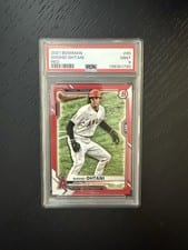 2021 Bowman Shohei Ohtani Red #85 card