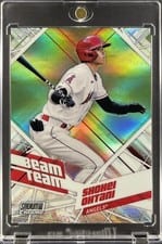 2021 Stadium Club Chrome Beam Team Shohei Ohtani #BTC-3 card