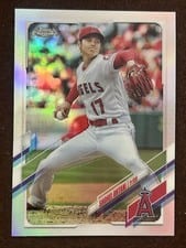 2021 Topps Chrome Shohei Ohtani #159 card