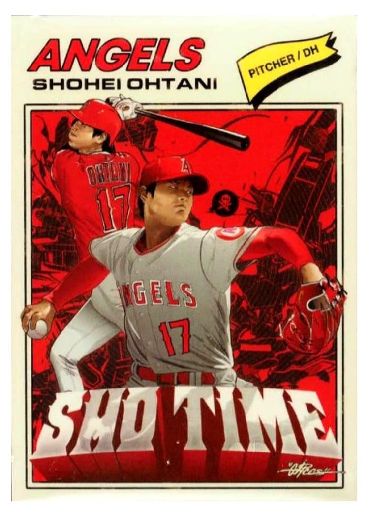 2021 Topps Project70 Base Set Shohei Ohtani #139 card