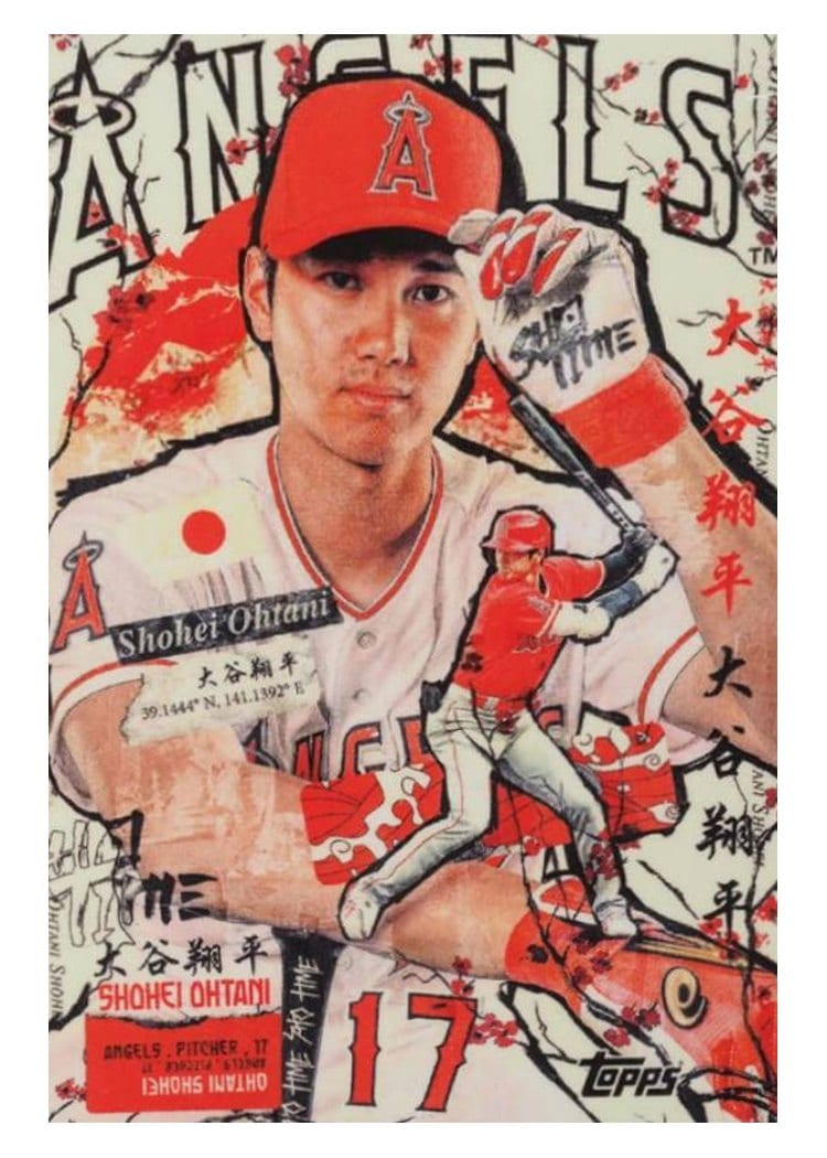 2021 Topps Project70 Base Set Shohei Ohtani #19 card