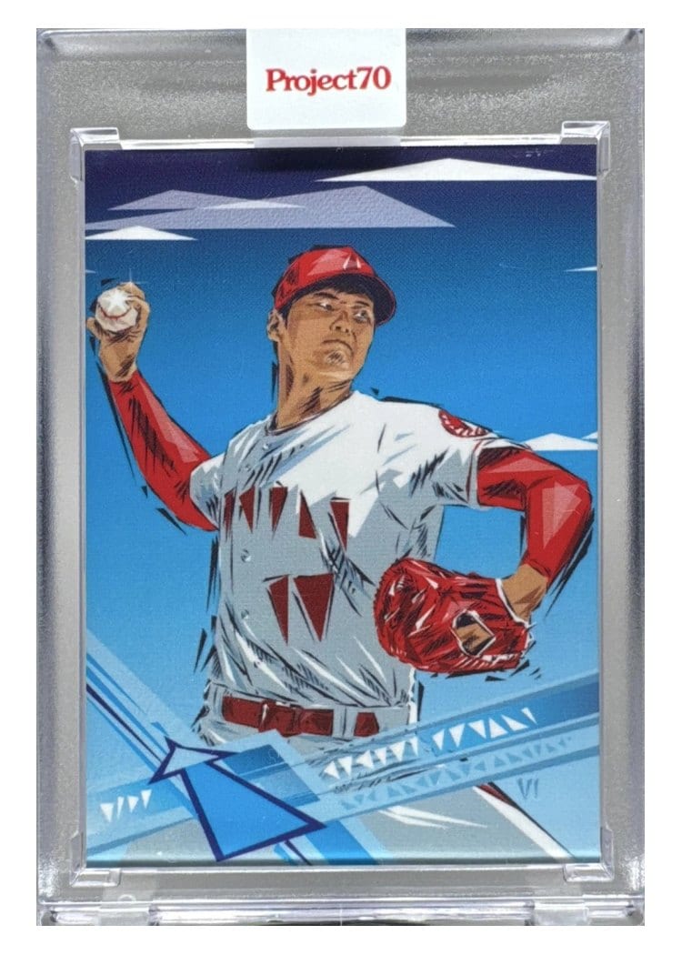 2021 Topps Project70 Base Set Shohei Ohtani #385 card
