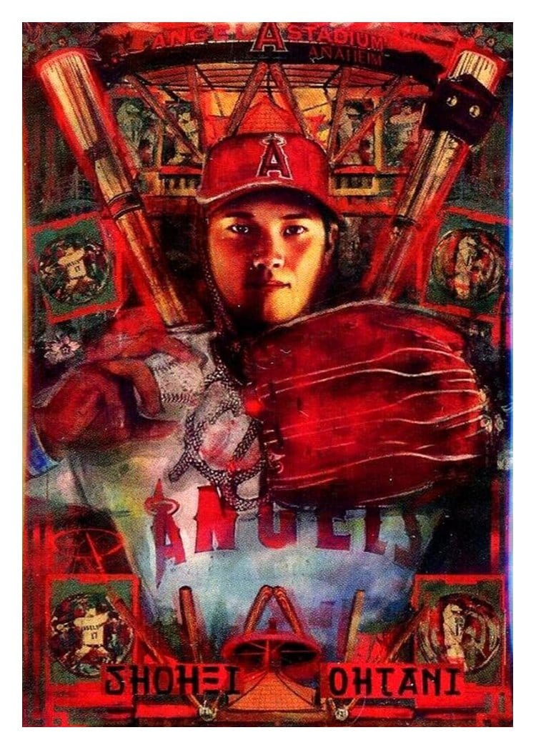 2021 Topps Project70 Base Set Shohei Ohtani #437 card