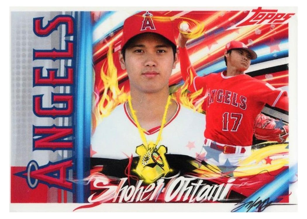 2021 Topps Project70 Base Set Shohei Ohtani #450 card