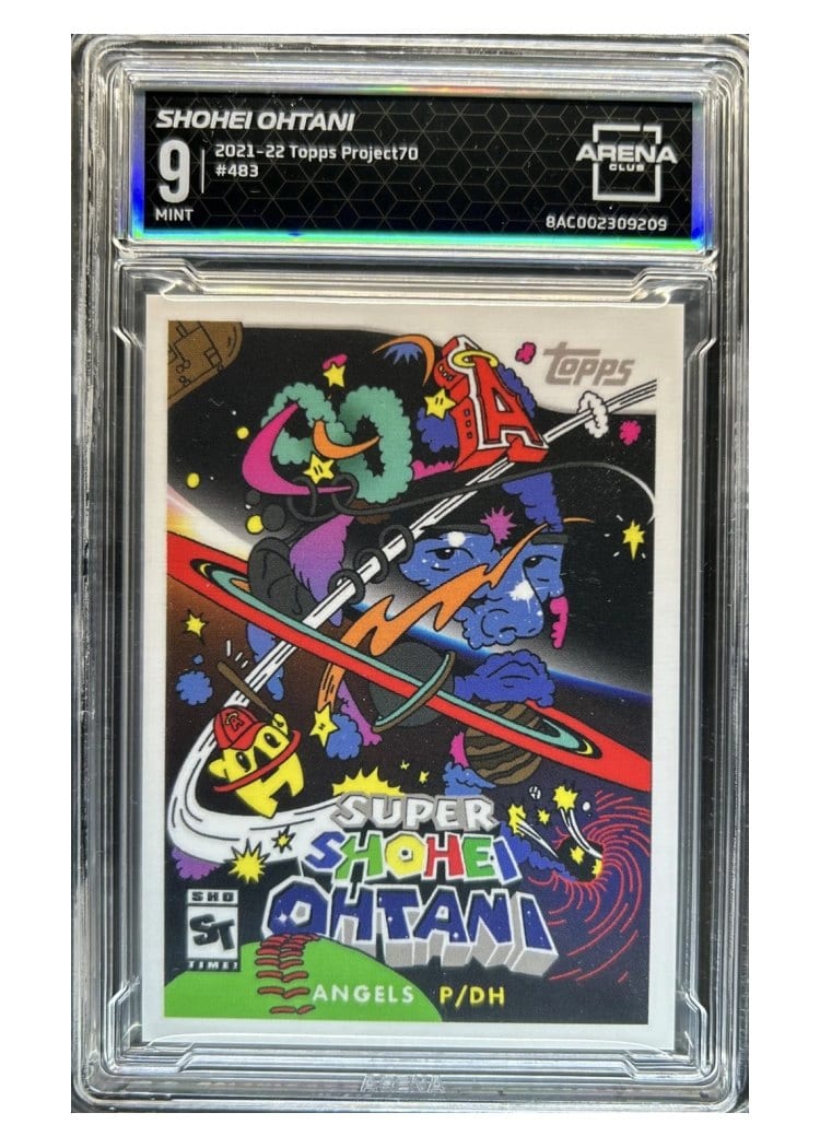 2021 Topps Project70 Base Set Shohei Ohtani #483 card