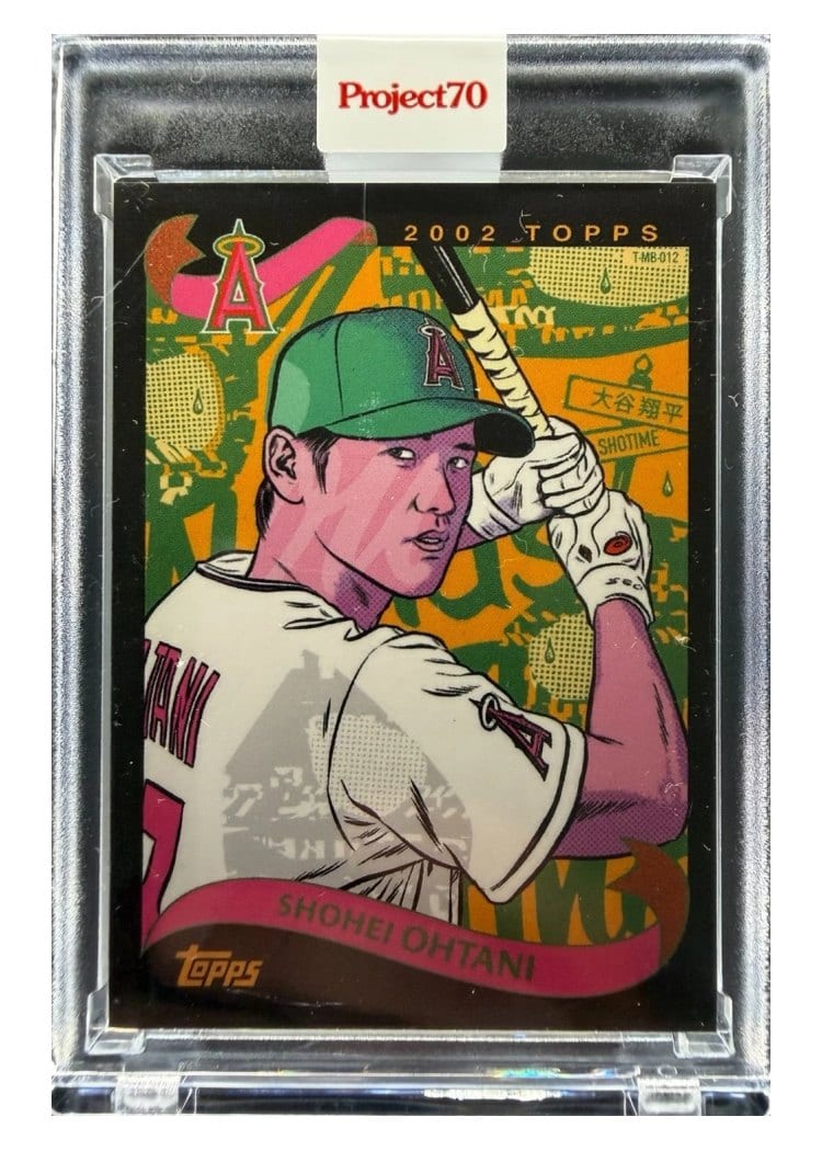 2021 Topps Project70 Base Set Shohei Ohtani #536 card
