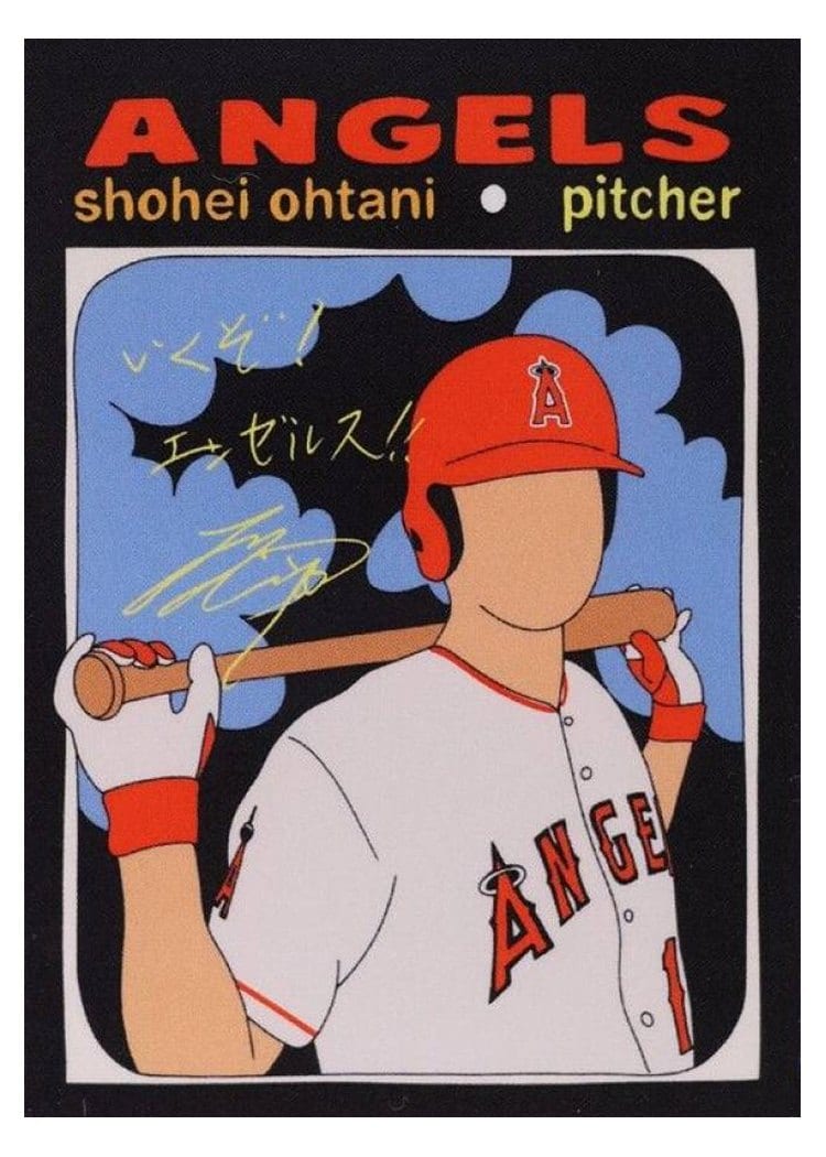 2021 Topps Project70 Base Set Shohei Ohtani #561 card