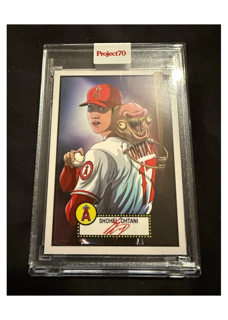 2021 Topps Project70 Base Set Shohei Ohtani #566 card