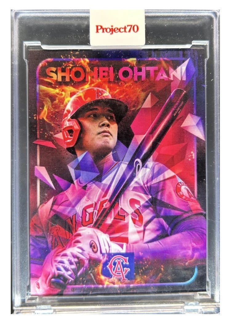 2021 Topps Project70 Base Set Shohei Ohtani #625 card