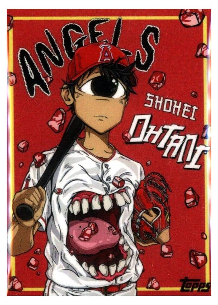 2021 Topps Project70 Base Set Shohei Ohtani #832 card