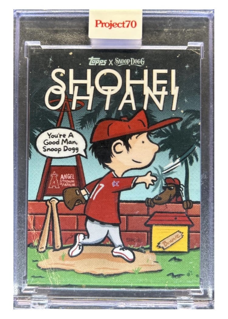 2021 Topps Project70 Base Set Shohei Ohtani #890 card