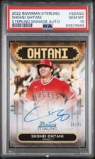 2022 Bowman Sterling Signage Autographs Shohei Ohtani #SSA-SO card