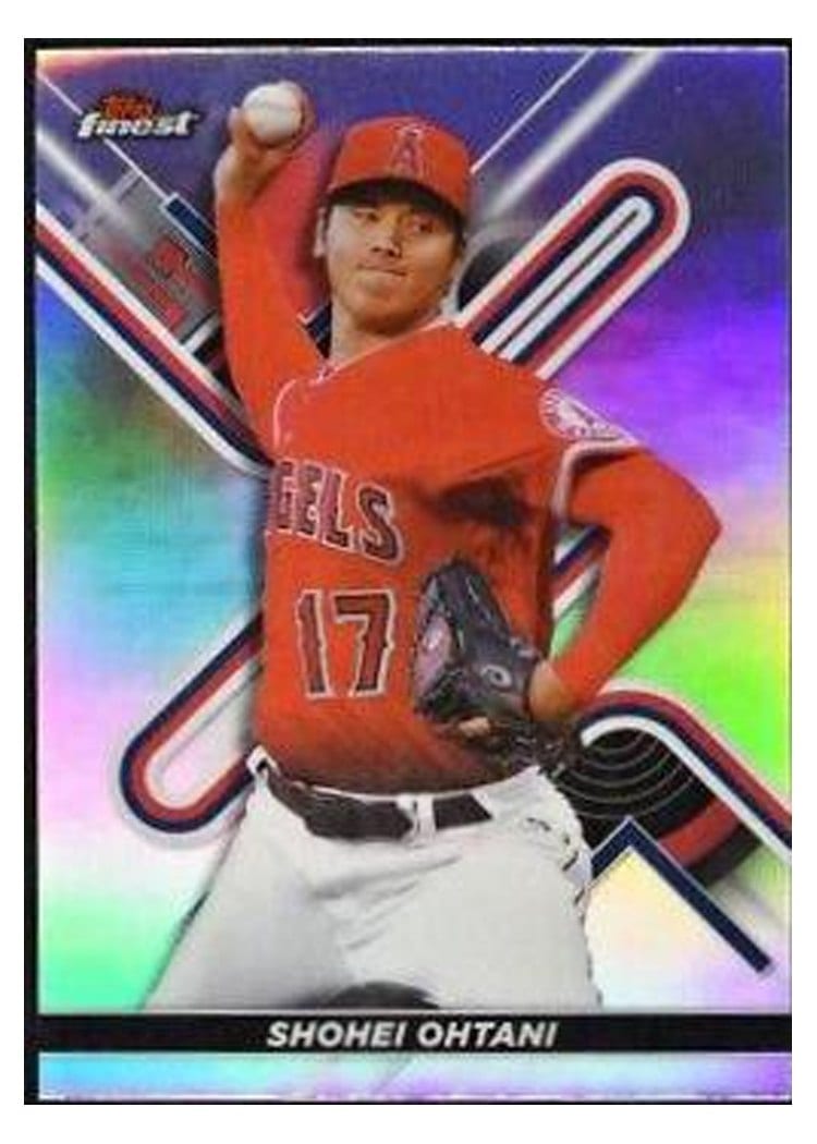 2022 Topps Finest Shohei Ohtani #28 card
