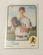2022 Topps Heritage Shohei Ohtani #150 card