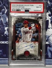 2022 Topps Museum Collection Archival Autographs Shohei Ohtani #AA-SO card