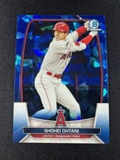 2023 Bowman Chrome Sapphire Shohei Ohtani #67 card