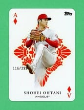 2023 Topps All Aces Shohei Ohtani Black #AA-11 card