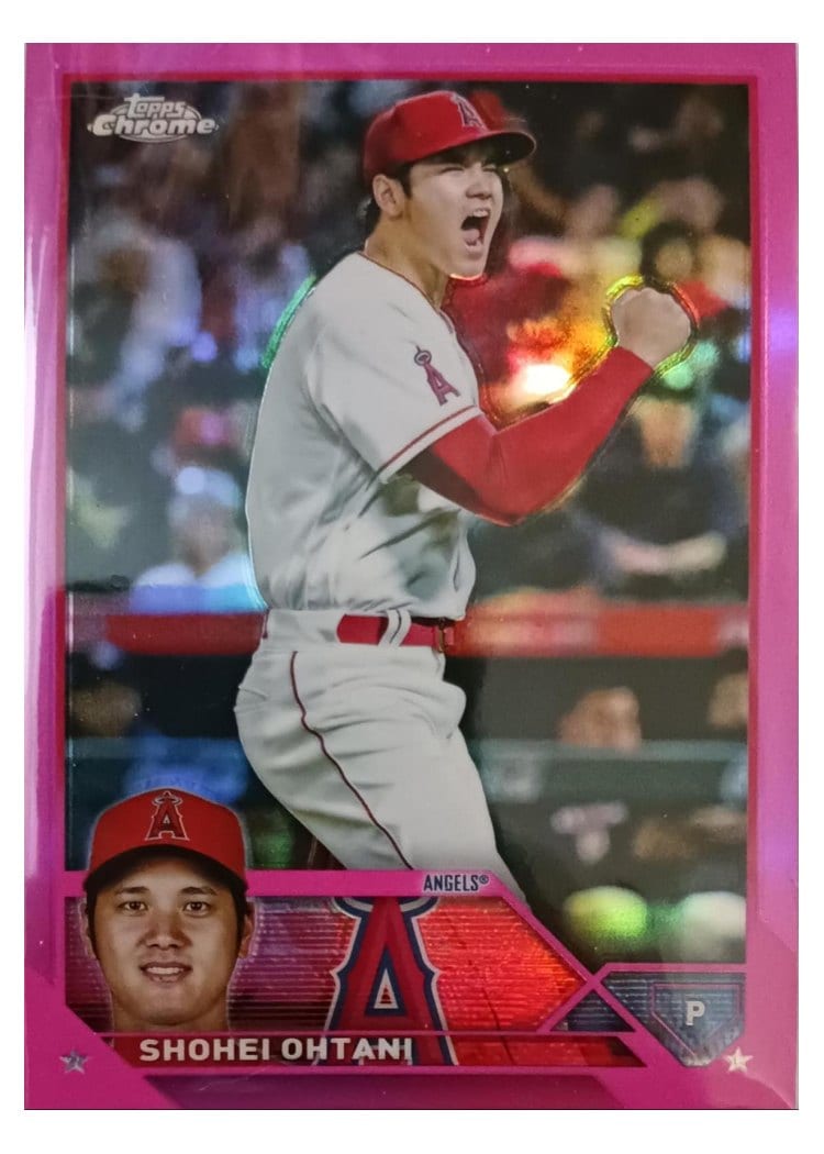 2023 Topps Chrome Shohei Ohtani #17 card