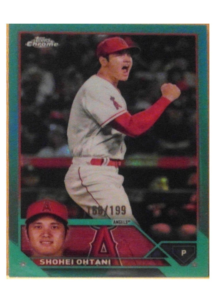 2023 Topps Chrome Shohei Ohtani #17 card