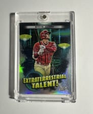 2023 Topps Cosmic Chrome Extraterrestrial Talent Shohei Ohtani #ET-9 card