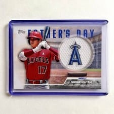 2023 Topps Father's Day Team Patch Shohei Ohtani #FD-SO card
