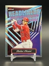 2023 Topps Finest Headliners Shohei Ohtani #FH-1 card