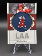 2023 Topps Team Logo Patch Shohei Ohtani #TLP-SO card