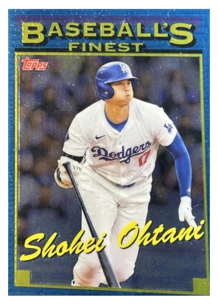 2024 Finest What If... 1993 Prototype Shohei Ohtani #93-5 card