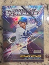2024 Stadium Club Virtuosos Of Velocity Shohei Ohtani #VV-5 card