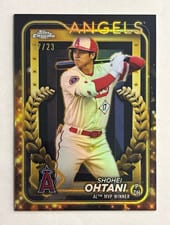 2024 Topps Chrome Shohei Ohtani #1 card