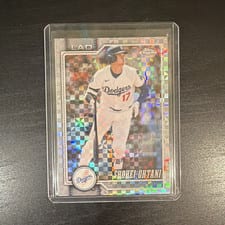 2024 Topps Chrome Shohei Ohtani #1 card