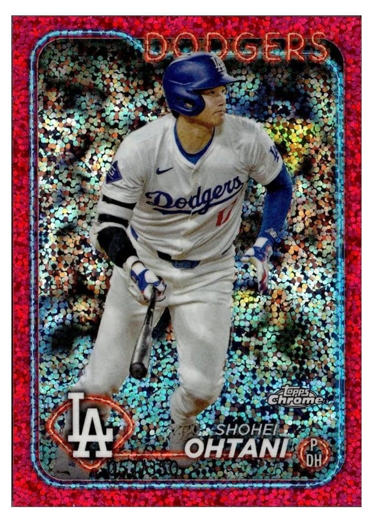 2024 Topps Chrome Shohei Ohtani #1 card