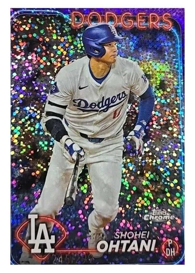 2024 Topps Chrome Shohei Ohtani #1 card