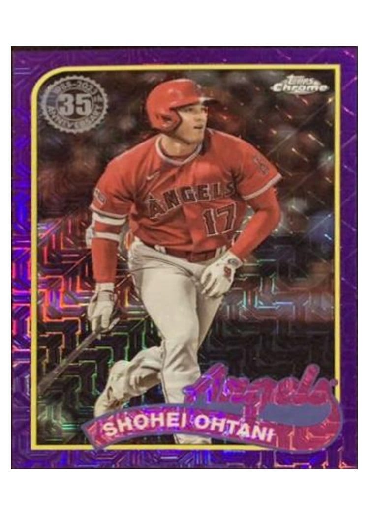 2024 Topps Chrome Shohei Ohtani #1 card