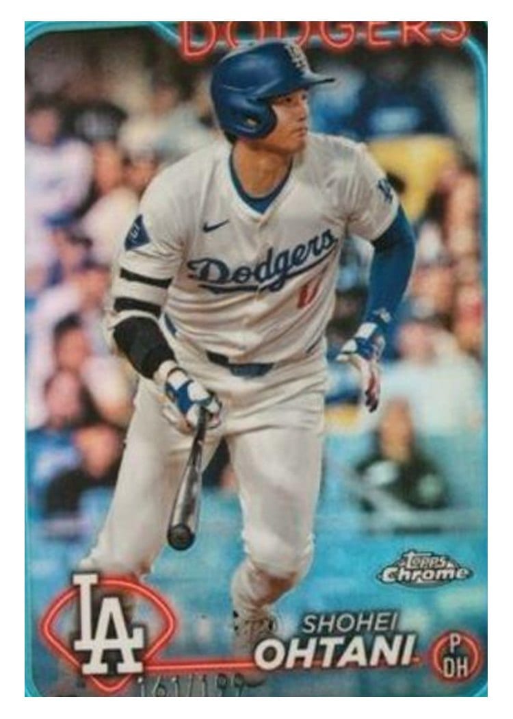 2024 Topps Chrome Shohei Ohtani #1 card