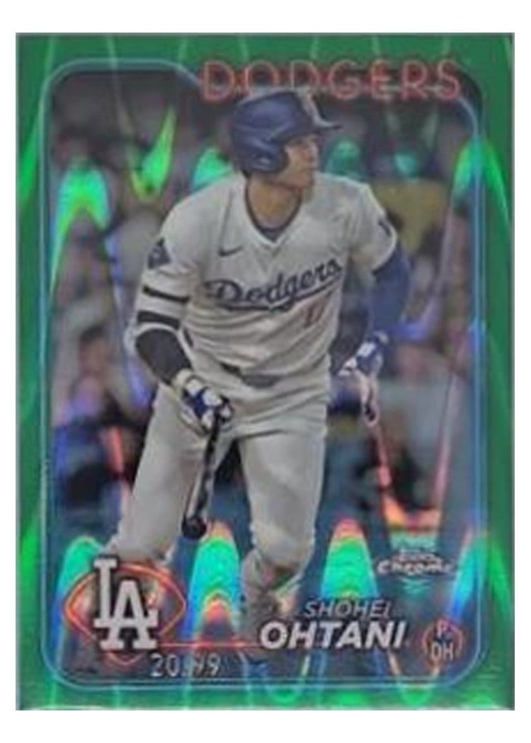 2024 Topps Chrome Shohei Ohtani #1 card