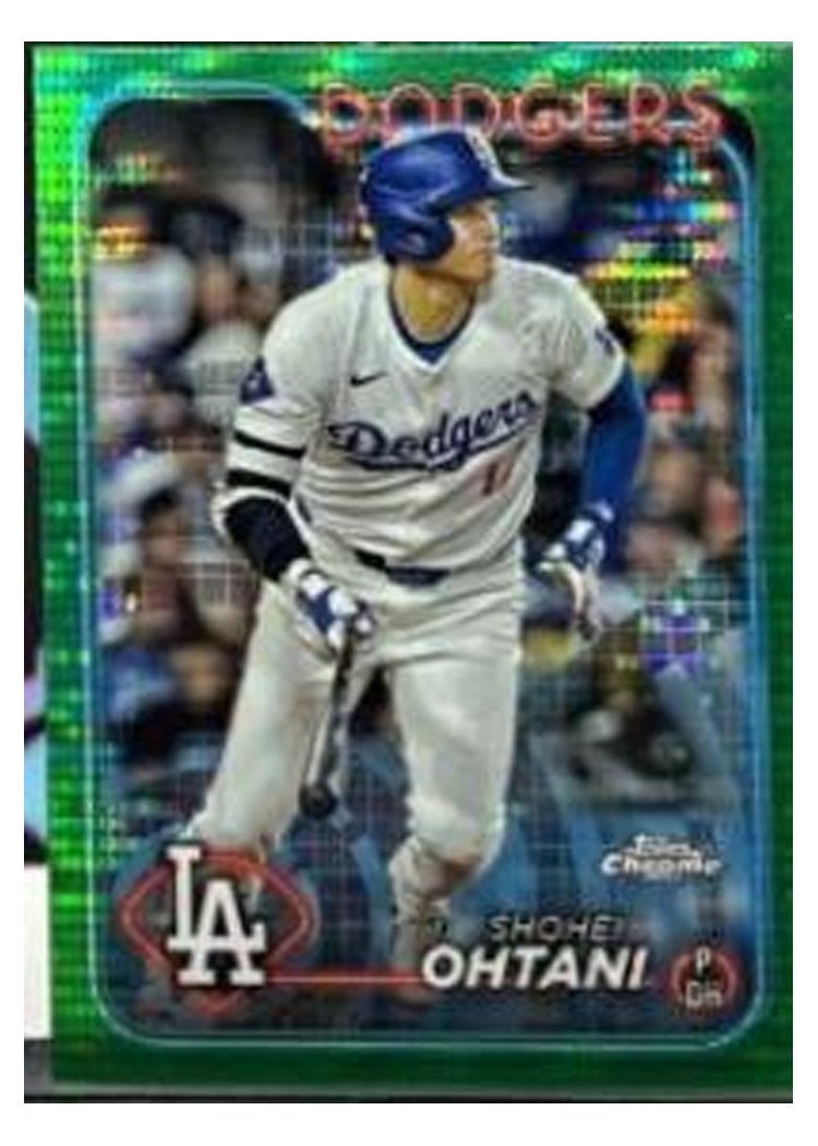 2024 Topps Chrome Shohei Ohtani #1 card