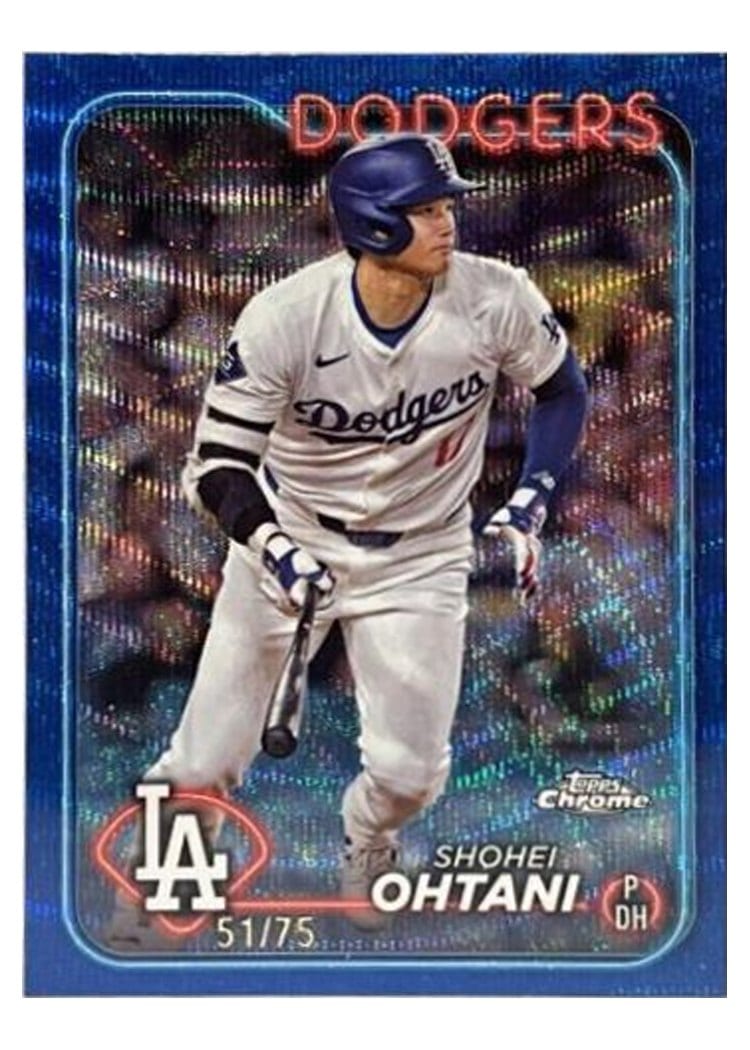 2024 Topps Chrome Shohei Ohtani #1 card