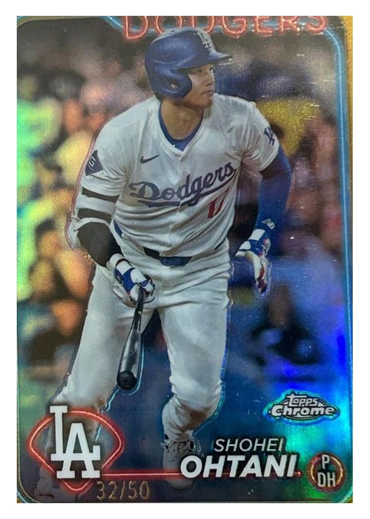 2024 Topps Chrome Shohei Ohtani #1 card