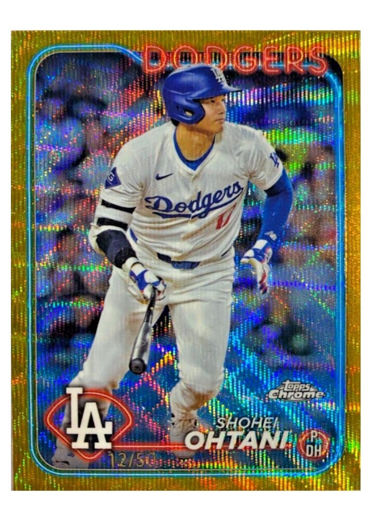 2024 Topps Chrome Shohei Ohtani #1 card