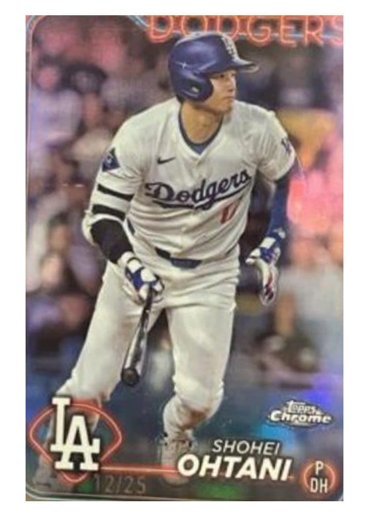 2024 Topps Chrome Shohei Ohtani #1 card