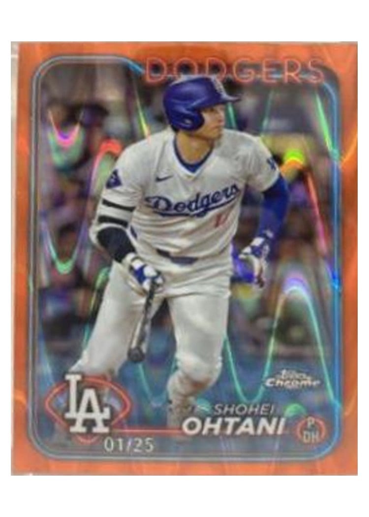 2024 Topps Chrome Shohei Ohtani #1 card
