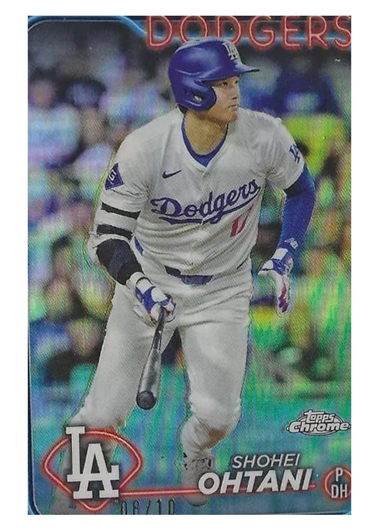 2024 Topps Chrome Shohei Ohtani #1 card
