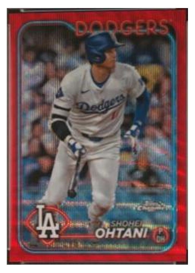 2024 Topps Chrome Shohei Ohtani #1 card