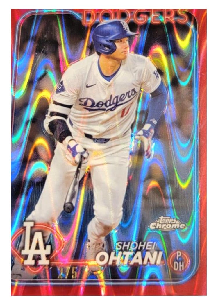 2024 Topps Chrome Shohei Ohtani #1 card