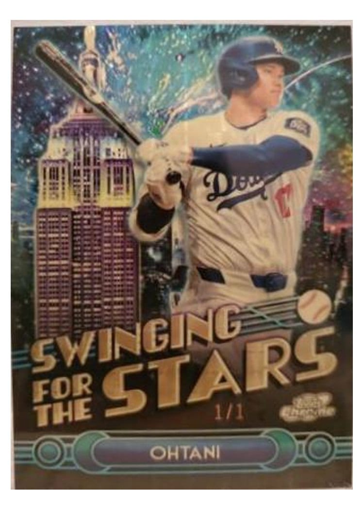 2024 Topps Chrome Shohei Ohtani #1 card
